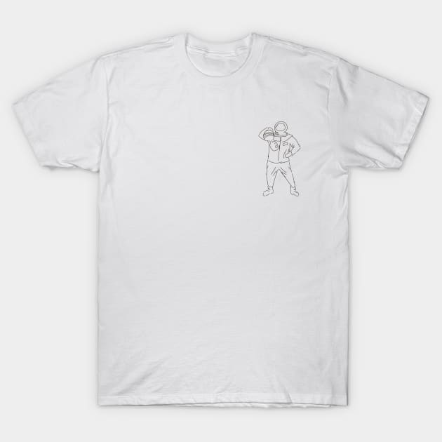 astronaut T-Shirt by Messer